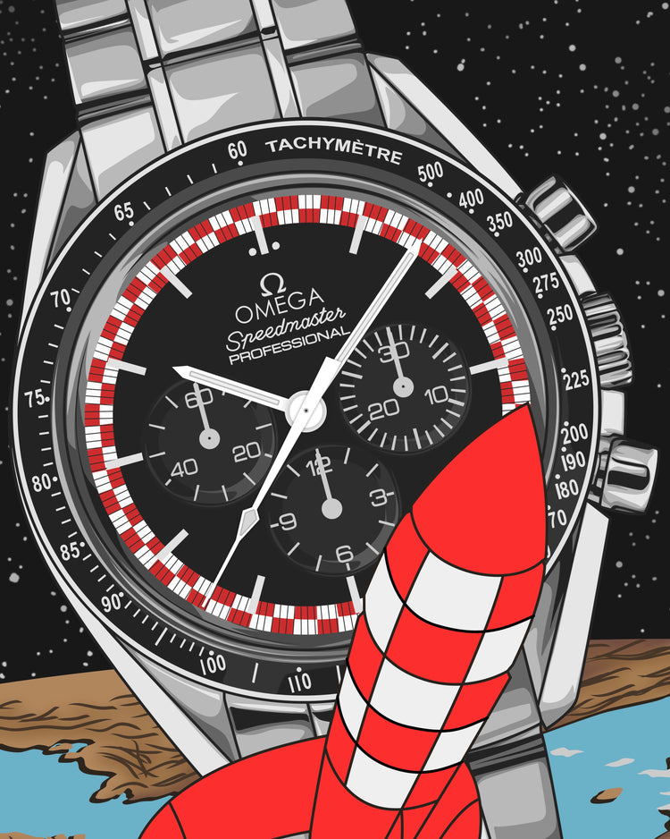 Speedy Tin T Art Print