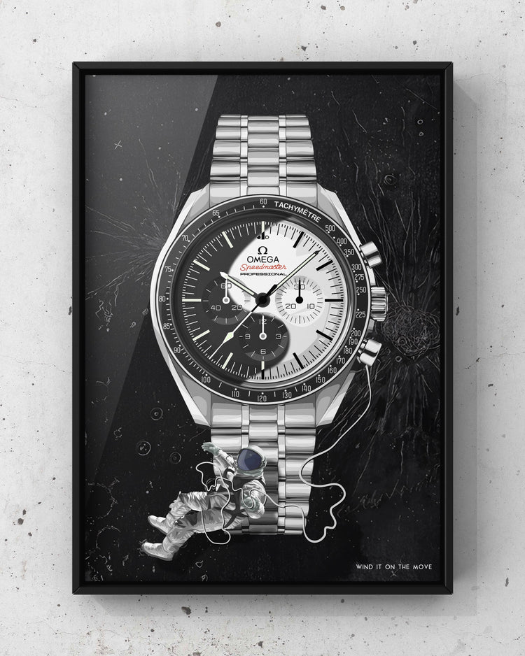 Speedy (yin-yang) Art Print