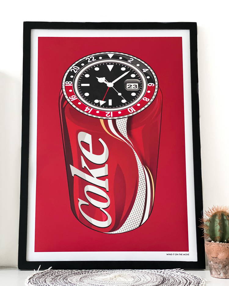 GMT - Coke Art Print
