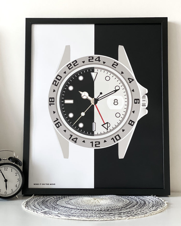 Exp II (Polar) Art Print