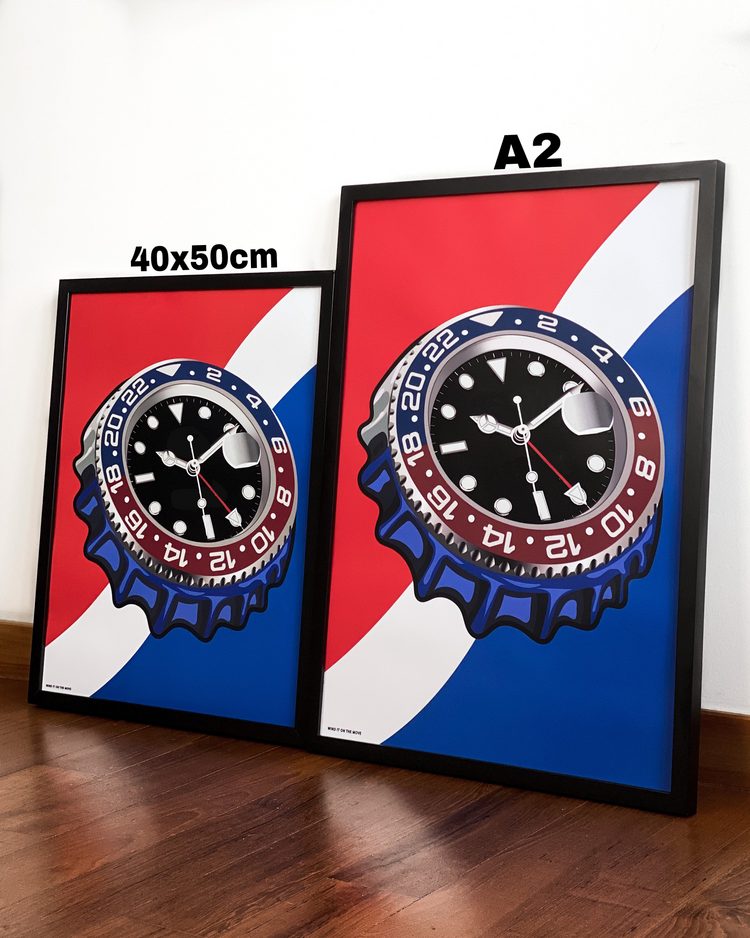 GMT - Pepsi Art Print