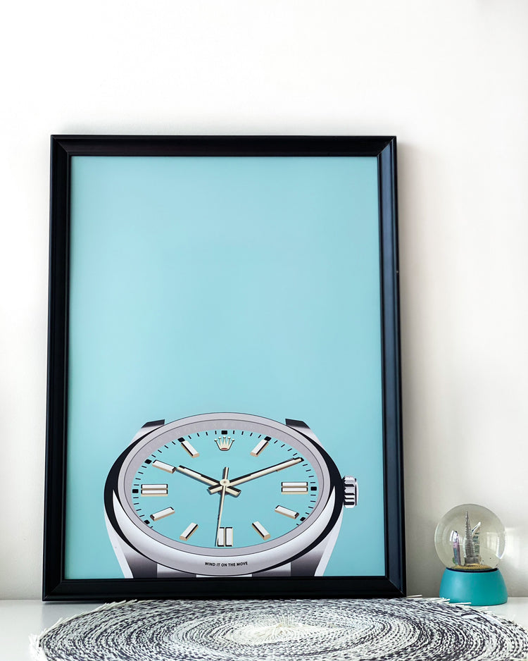 OP (Tiff Blue) Art Print