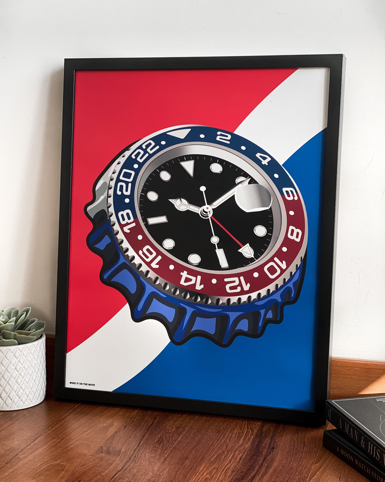 GMT - Pepsi Art Print