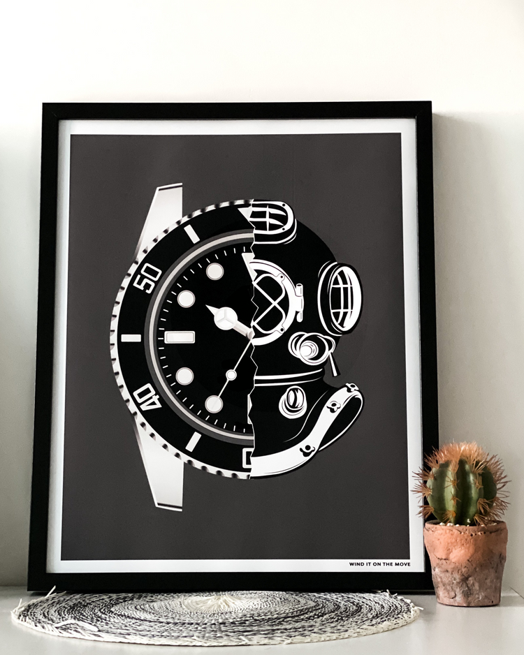 Sub Art Print