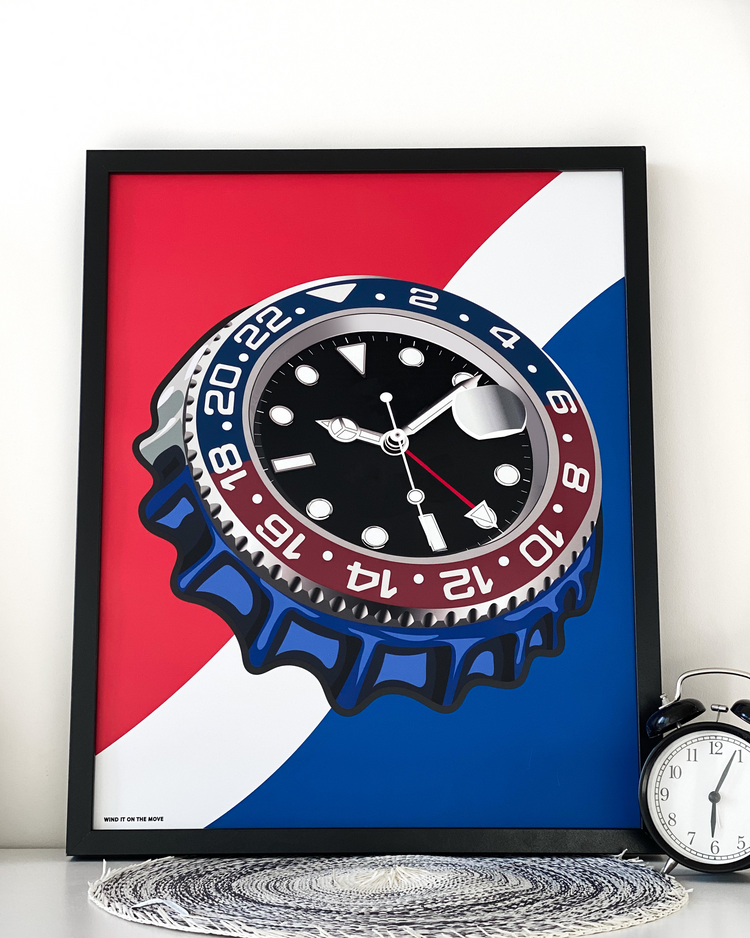 GMT - Pepsi Art Print