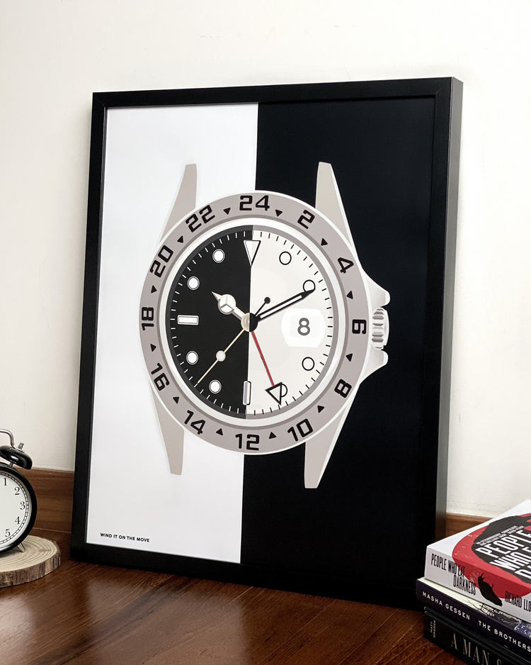 Exp II (Polar) Art Print
