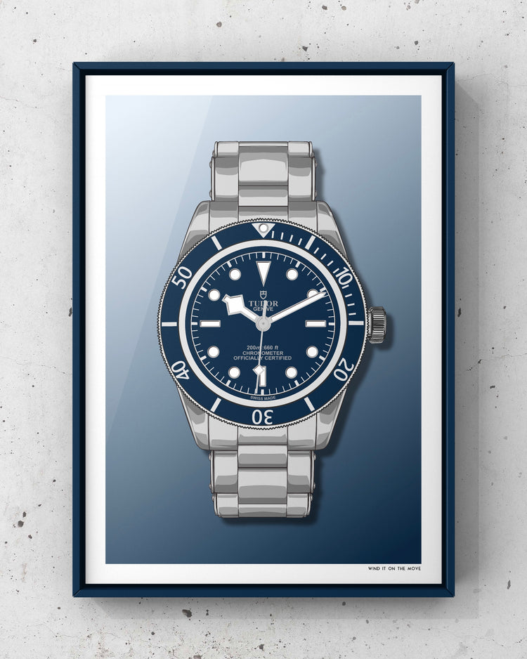 BB58 Blue - Art Print (Digital Download)