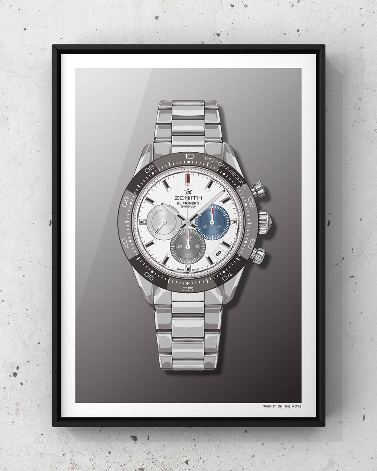 El Prim CM Sport - White Art Print (Digital Download)
