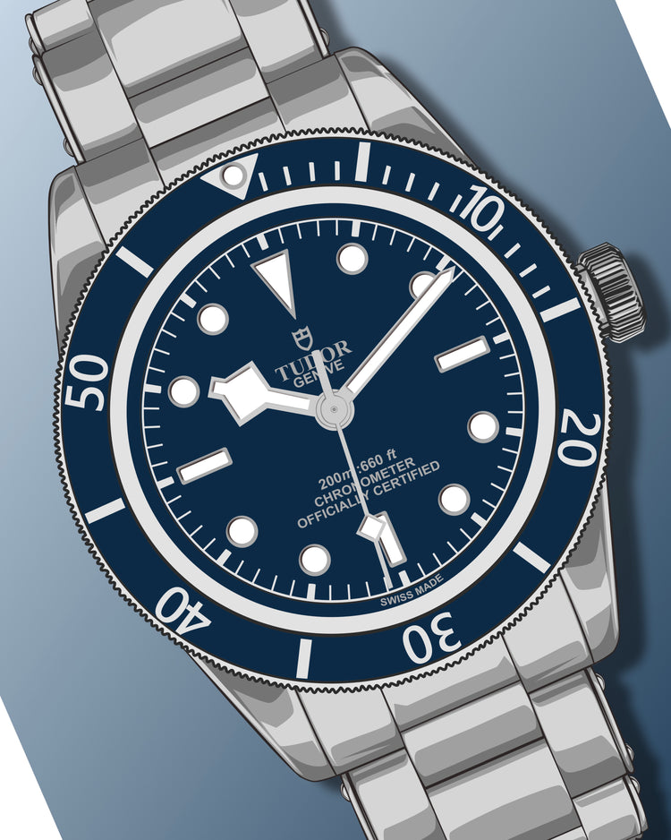 BB58 Blue - Art Print (Digital Download)