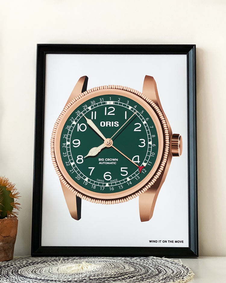Big Crown Pointer Date “80th Anniversary” Art Print