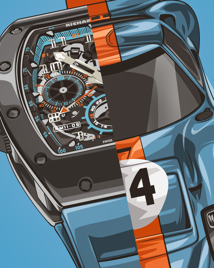 RM 11-05 (Ford GT) Art Print