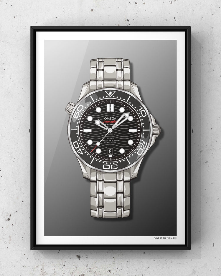 SM 300 Black Art Print (Digital Download)