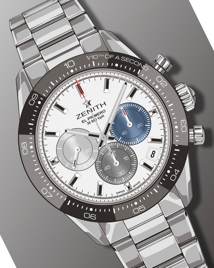 El Prim CM Sport - White Art Print (Digital Download)
