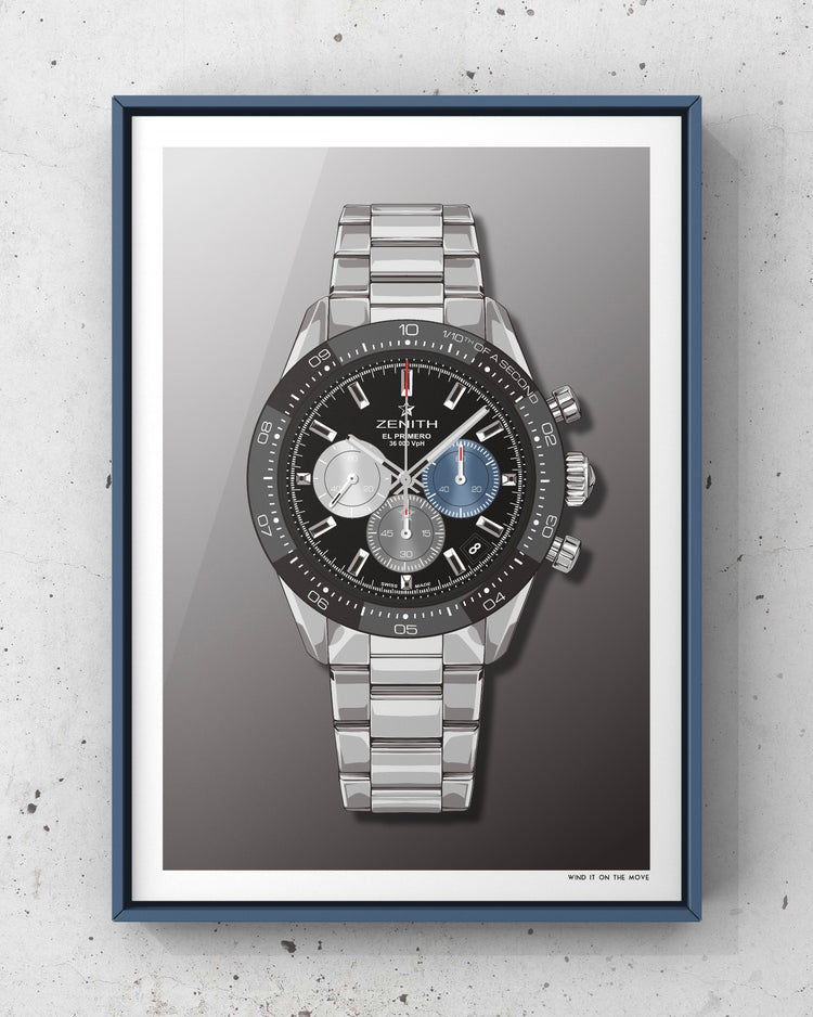 El Prim CM Sport - Black Art Print (Digital Download)