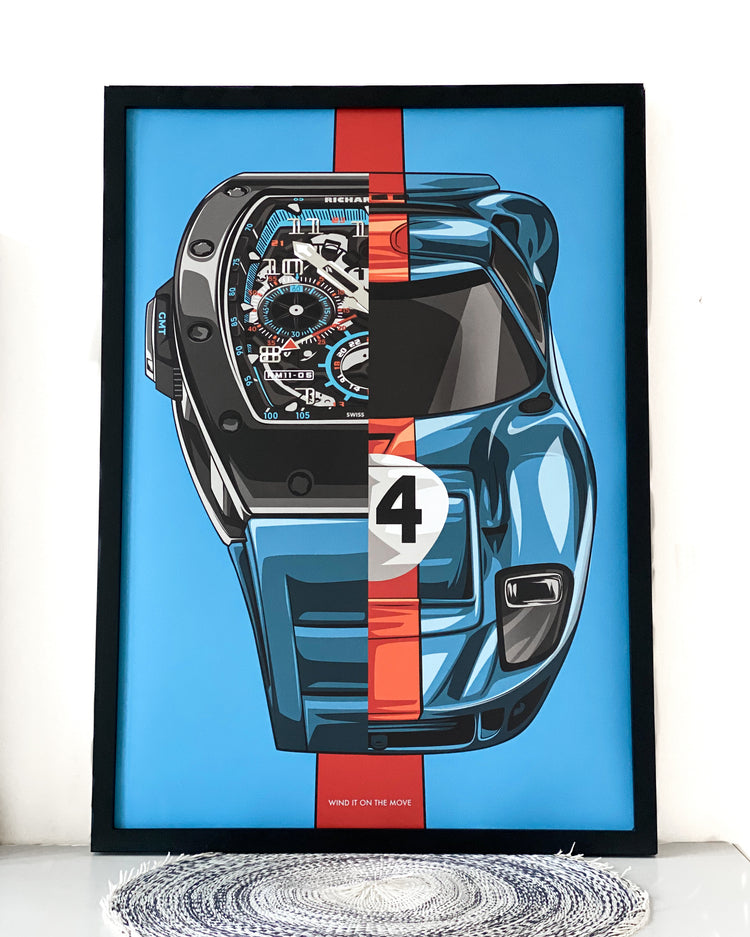 RM 11-05 (Ford GT) Art Print