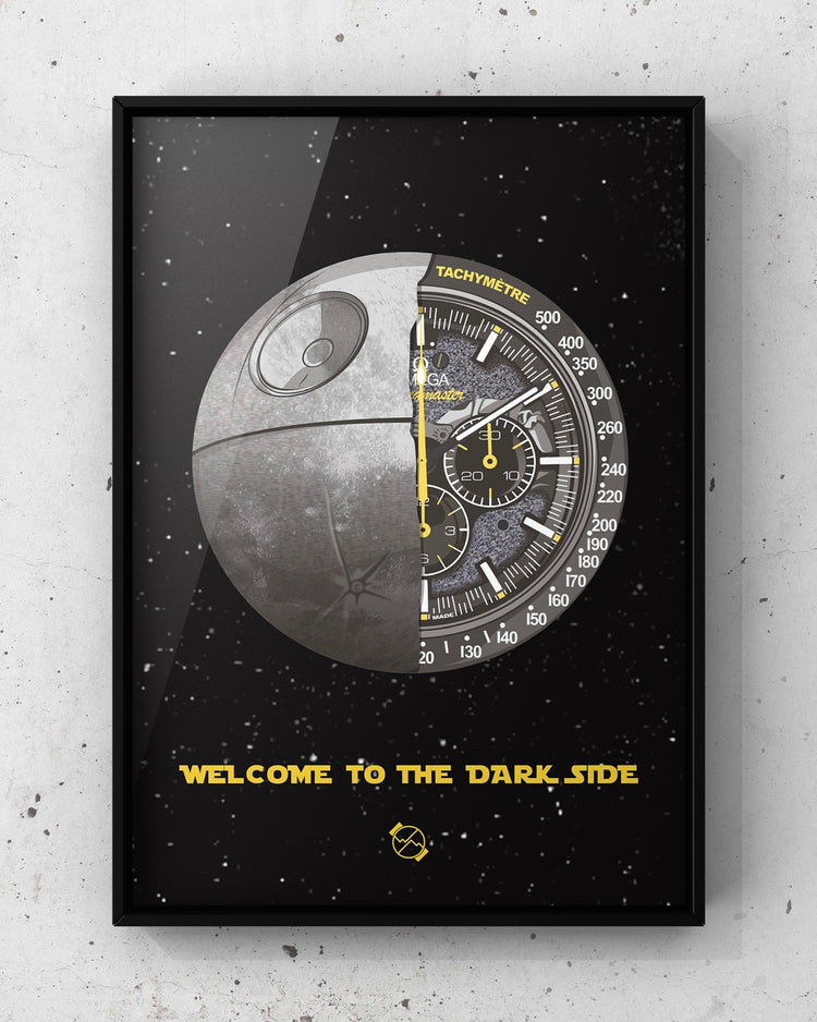 Dark Side Of The Moon Speedy Art Print