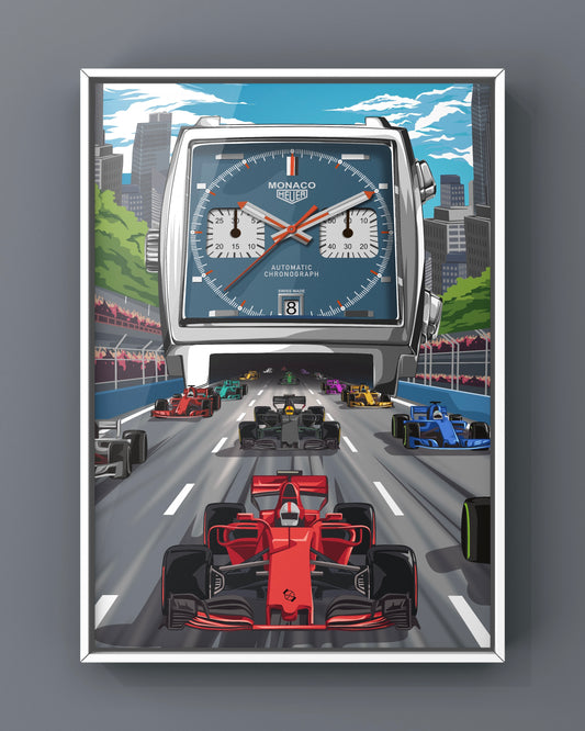 Monaco Art Print