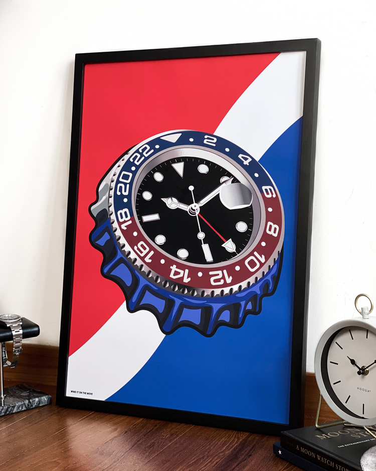 GMT - Pepsi Art Print