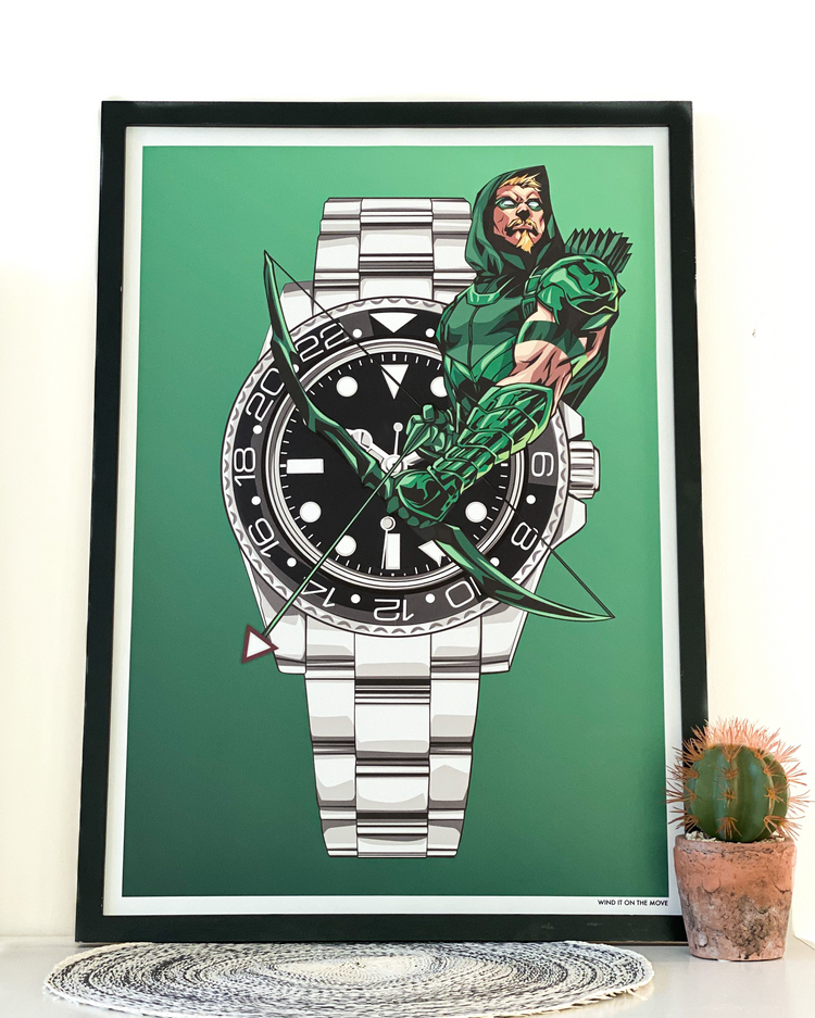 GMT (Green) Art Print
