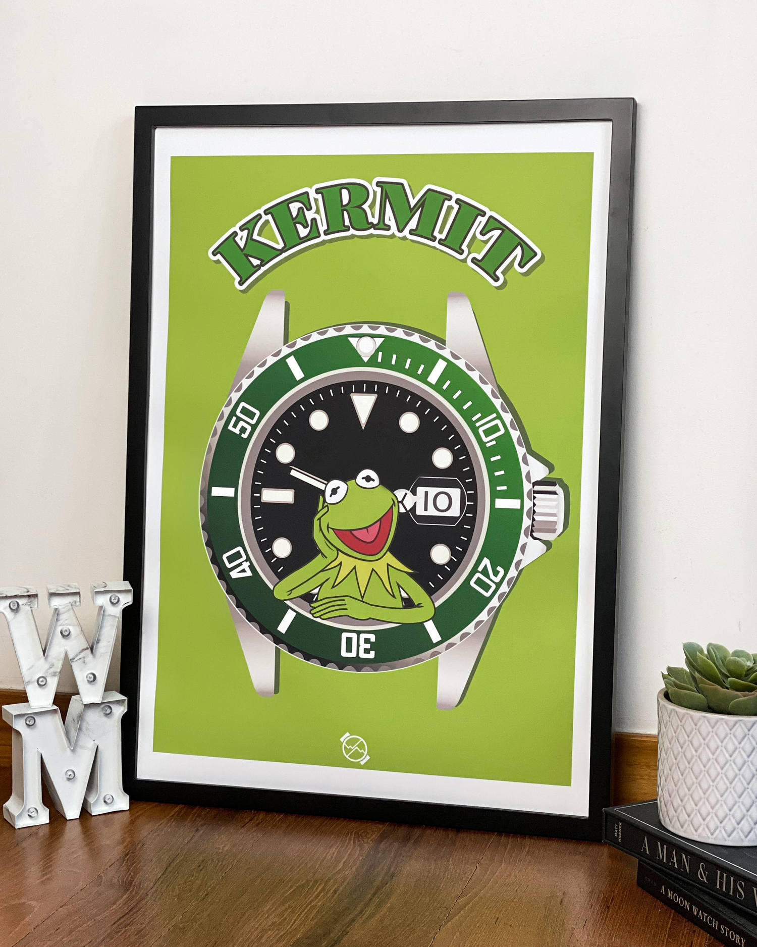 Rolex Submariner Kermit Art